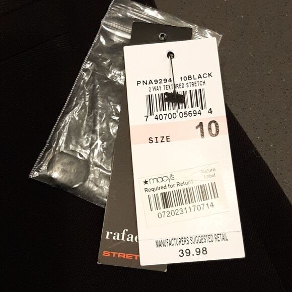 Rafaella Black Pants - Picture 2 of 9